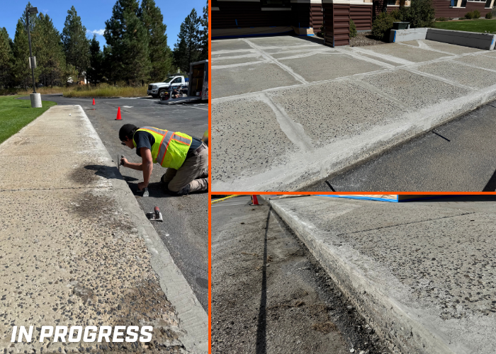 concrete resurfacing project in progress-1