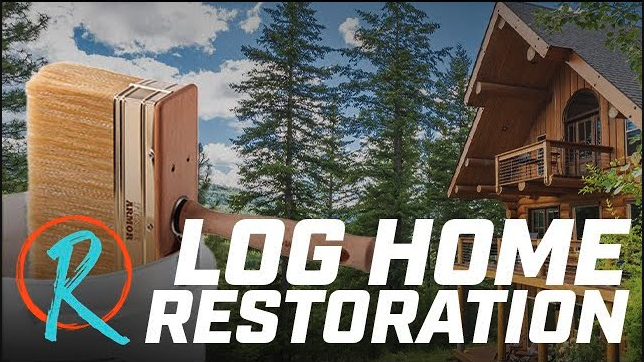 Log home restoration video thumbnail