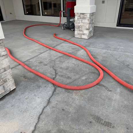 cracked concrete before repair