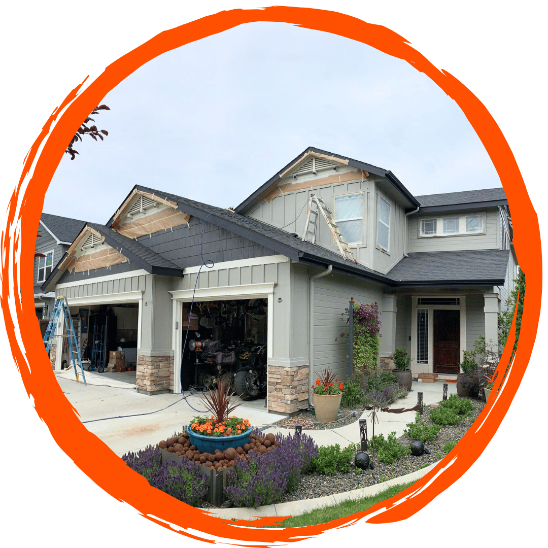 exterior painting of a house in boise idaho (1)