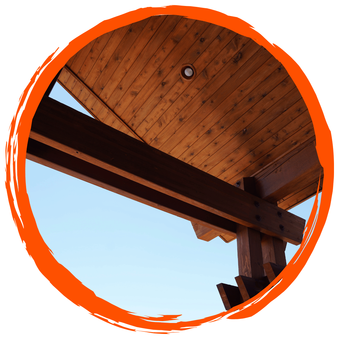 residential wood staining