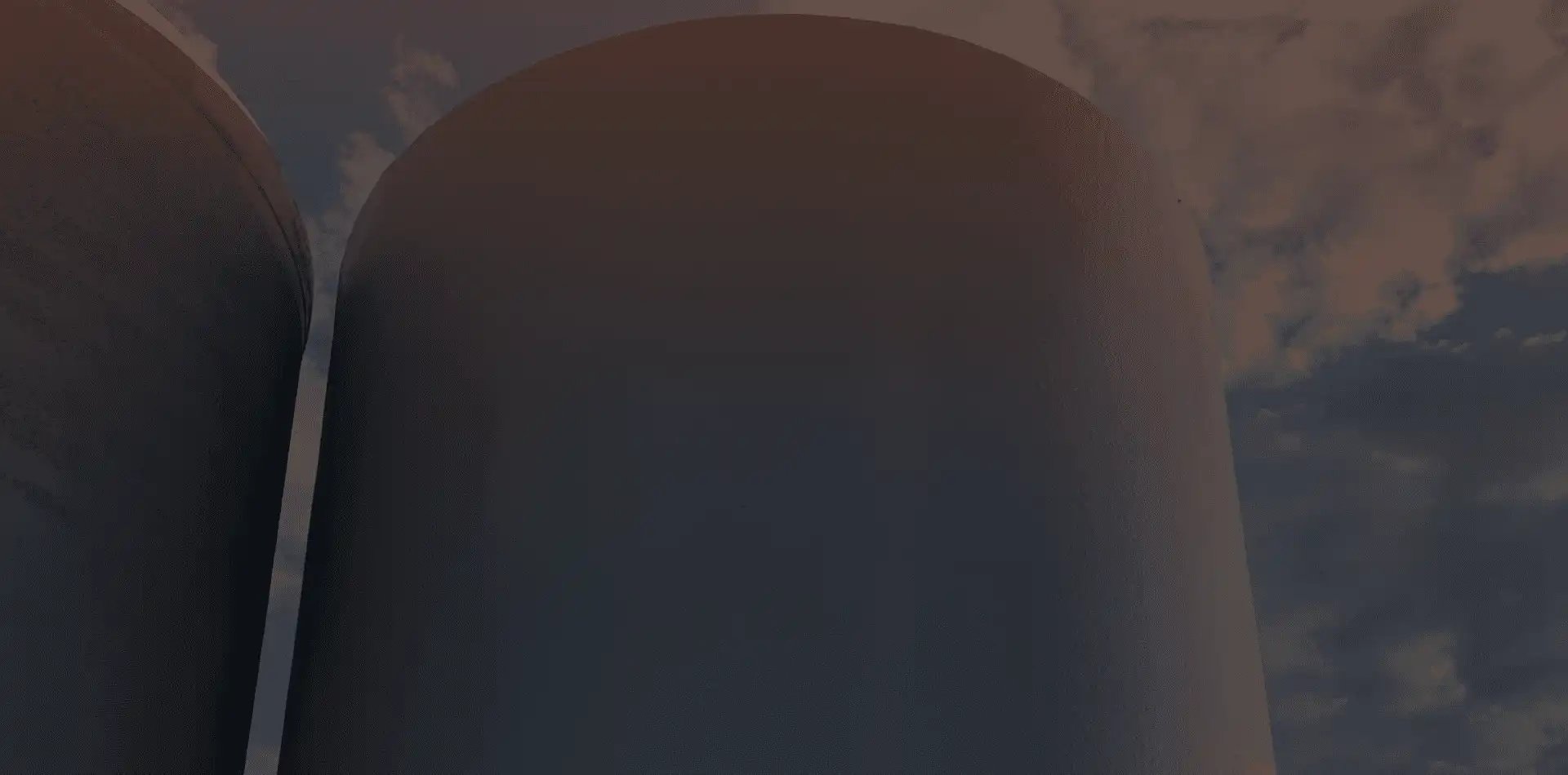 large-industrial-tank-blue-sky