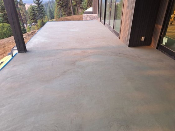deck floors finished