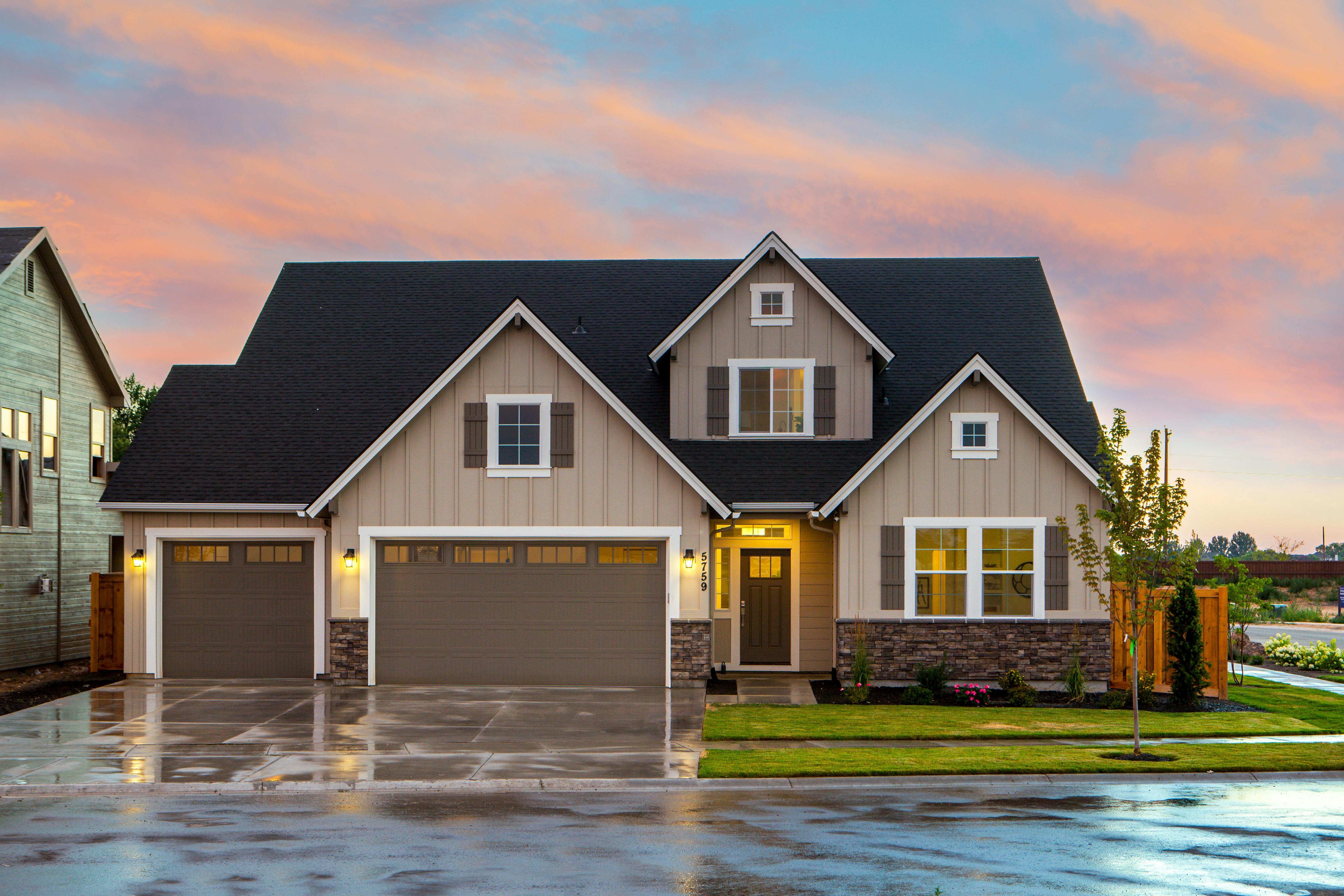 residential concrete coatings on a home