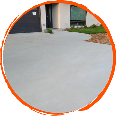 NewCrete concrete restoration of a driveway